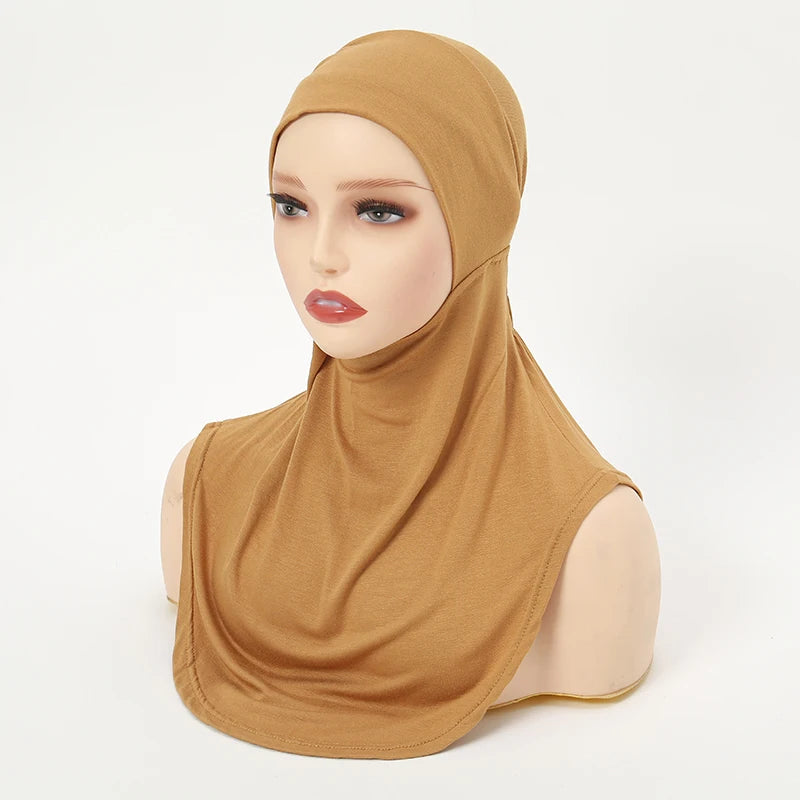 New Muslim Underscarf Inner Hijab Cap Muslim Headscarf Inner Hijab Caps Islamic Underscarf Ninja Hijab Scarf Hat Cap Bone Bonnet