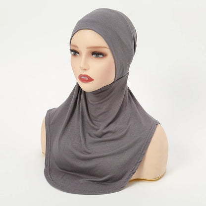 New Muslim Underscarf Inner Hijab Cap Muslim Headscarf Inner Hijab Caps Islamic Underscarf Ninja Hijab Scarf Hat Cap Bone Bonnet