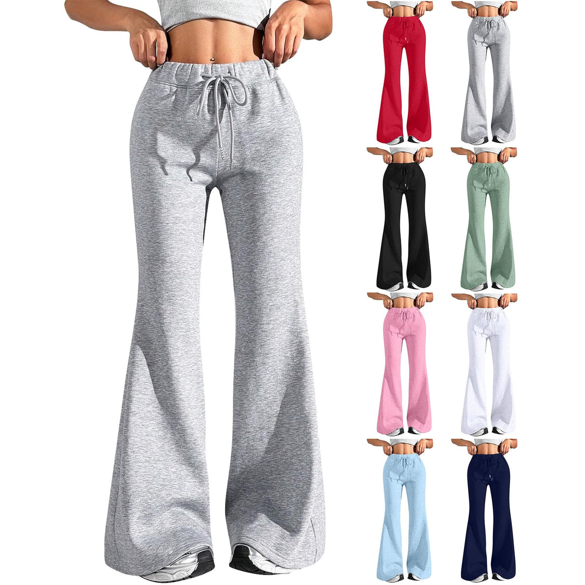 Women’s Wide-Leg Drawstring Sweatpants