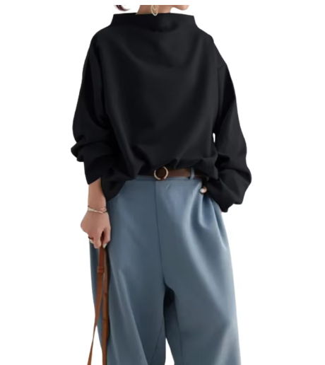 Women’s High-Neck Blouse