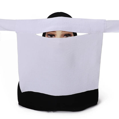 Niqab Short Pinch Eye Breathable Nida Eid Ramadan Wholesale Muslim Women Hijab Saudi Face Cover Veil Niqab