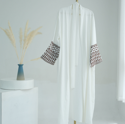 Elegant Embroidered Abaya