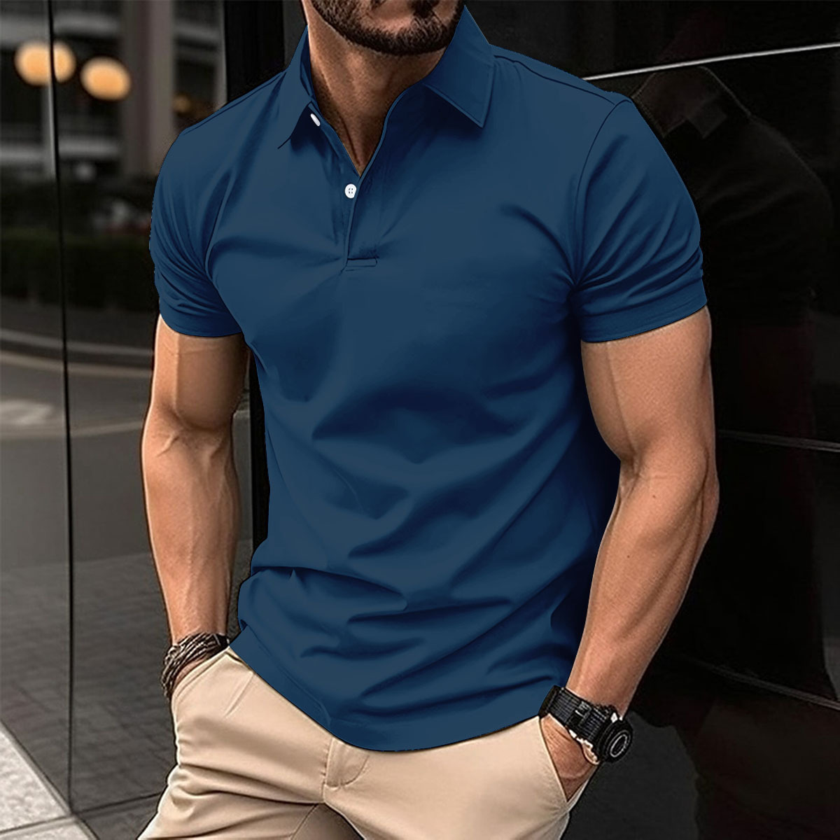 Classic Short Sleeve Polo Shirt