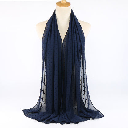 Pearl Chiffon Scarf