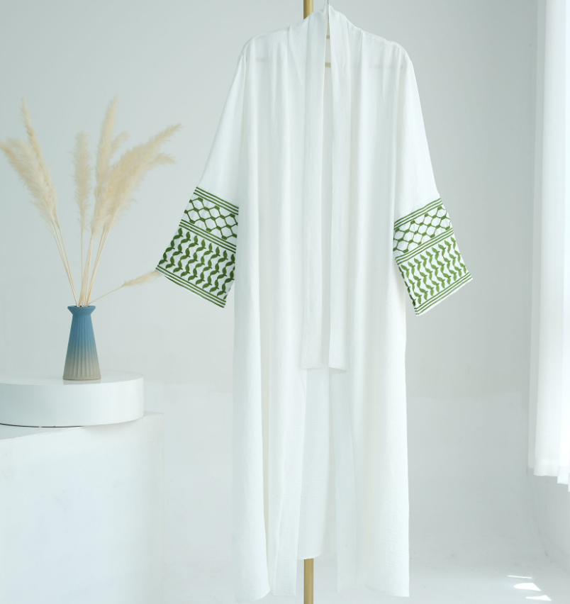 Elegant Embroidered Abaya