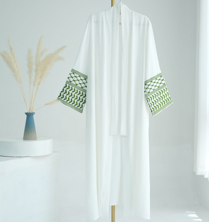 Elegant Embroidered Abaya