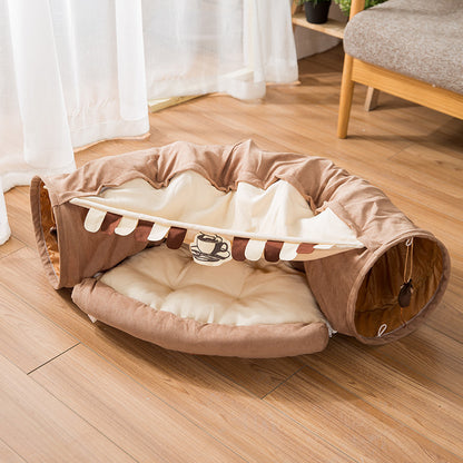 Interactive Cat Tunnel Toy