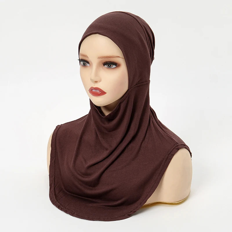 New Muslim Underscarf Inner Hijab Cap Muslim Headscarf Inner Hijab Caps Islamic Underscarf Ninja Hijab Scarf Hat Cap Bone Bonnet
