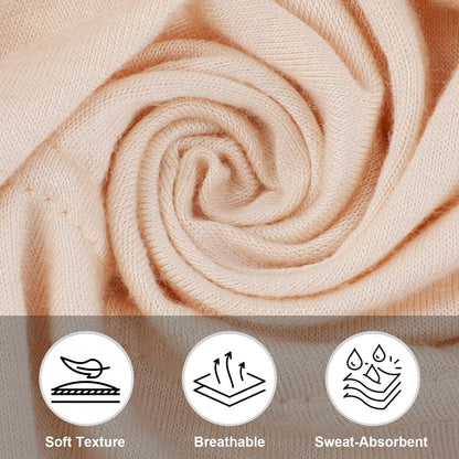 4 Pcs Women Hijab Undercap, Islamic Muslim under Hijab Cap Inner under Scarf Hat Turban with Tie Back Closure
