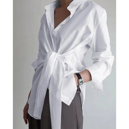 Long Sleeve Casual Blouse