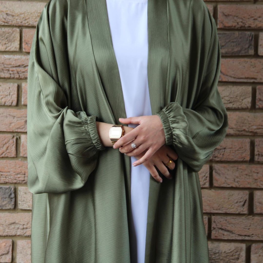 Satin Cardigan